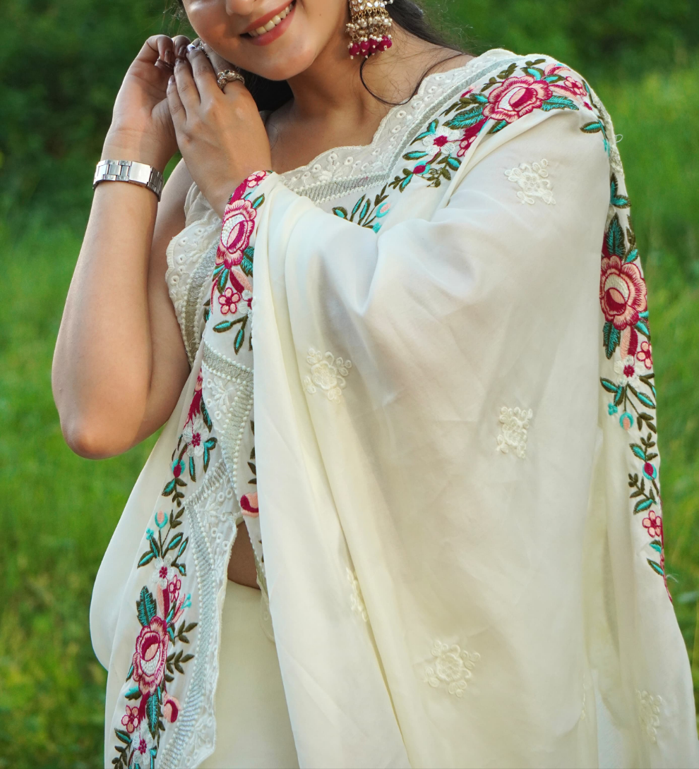 Tusser Silk Saree