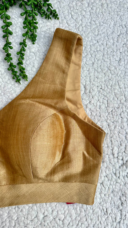 Crème Mulberry Silk Sleeveless Blouse | Size 40 (Alterable 32-42)