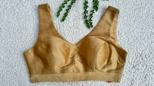 Crème Mulberry Silk Sleeveless Blouse | Size 40 (Alterable 32-42)