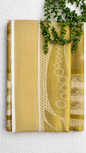 Tissue Silk Saree with Floral & Paisley Woven Pallu | Ornate Gold Border