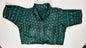 Elegant emerald green silk saree blouse with all-over sequin and mirror work embellishments - luxury Indian wedding choli for UK formal celebrations