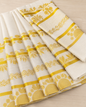 Off white and Gold Tissue Silk Saree