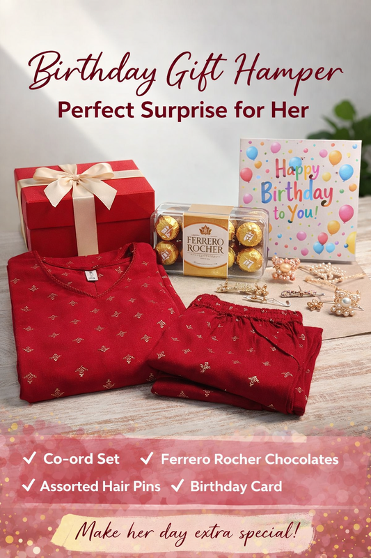 🎁 Birthday Gift Hamper – A Perfect Surprise for Her