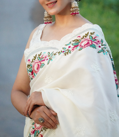 Tusser Silk Saree