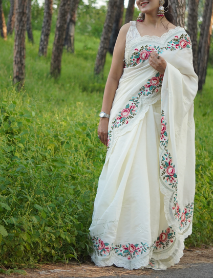 Tusser Silk Saree