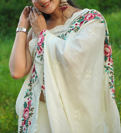 Tusser Silk Saree