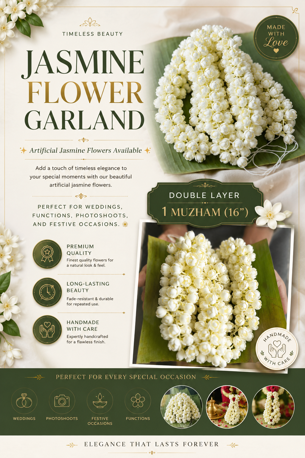 Jasmine Flower Garland