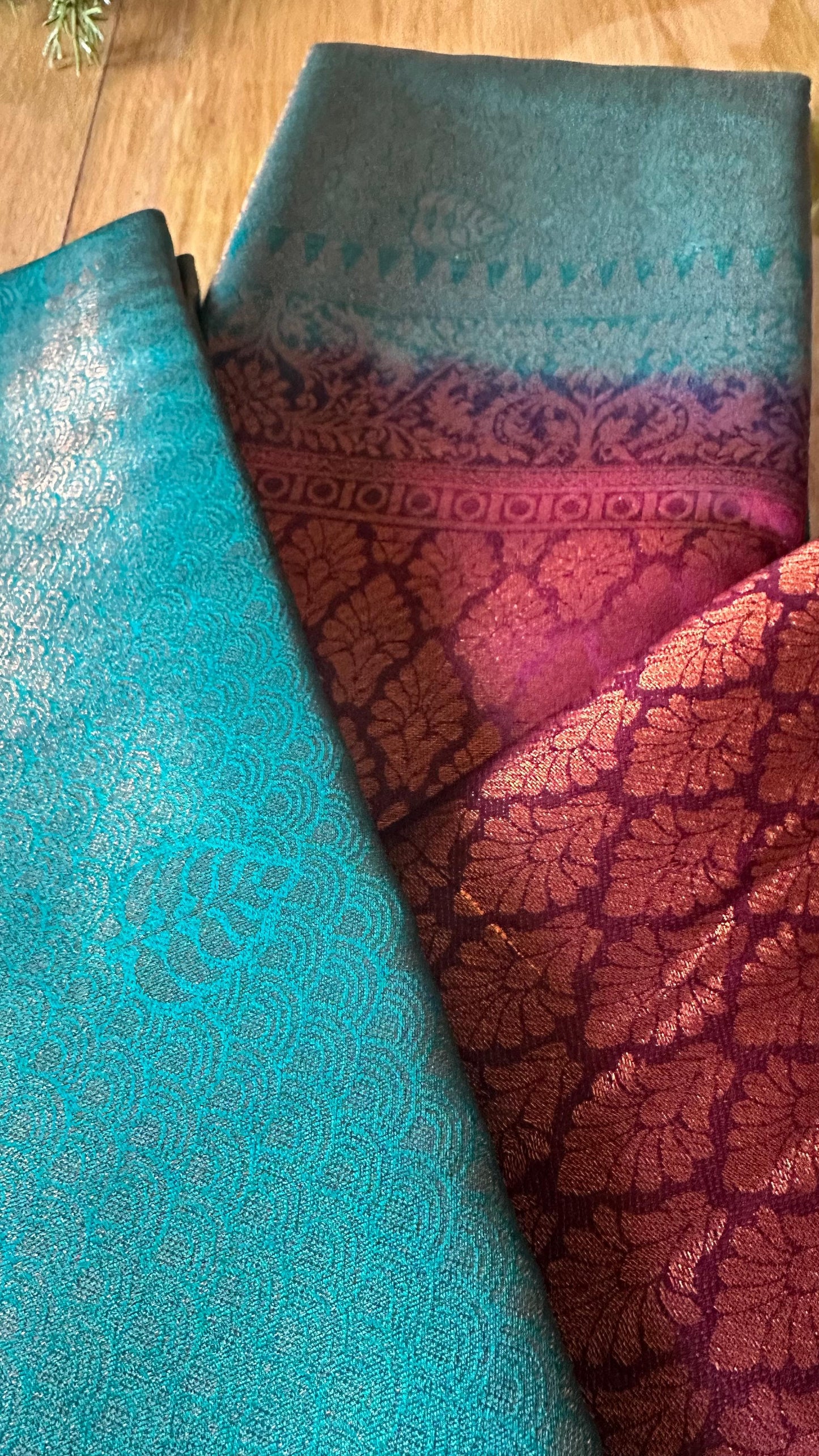 Premium Kubera silk saree with traditional border and rich texture