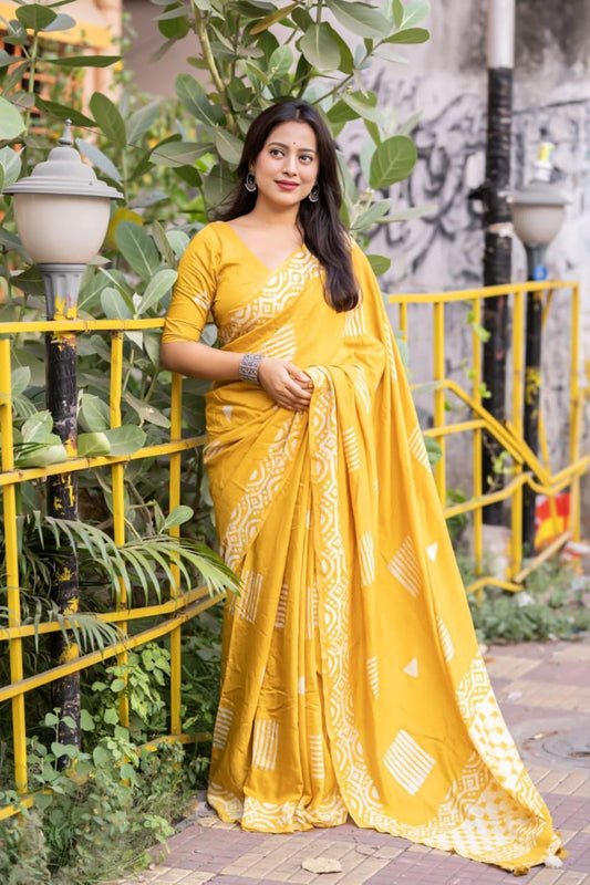 Chanderi Cotton Saree