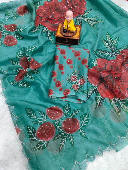 Organza Saree