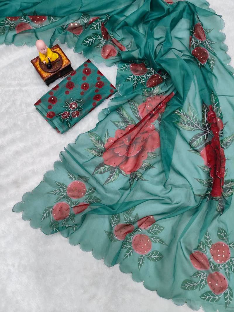 Organza Saree